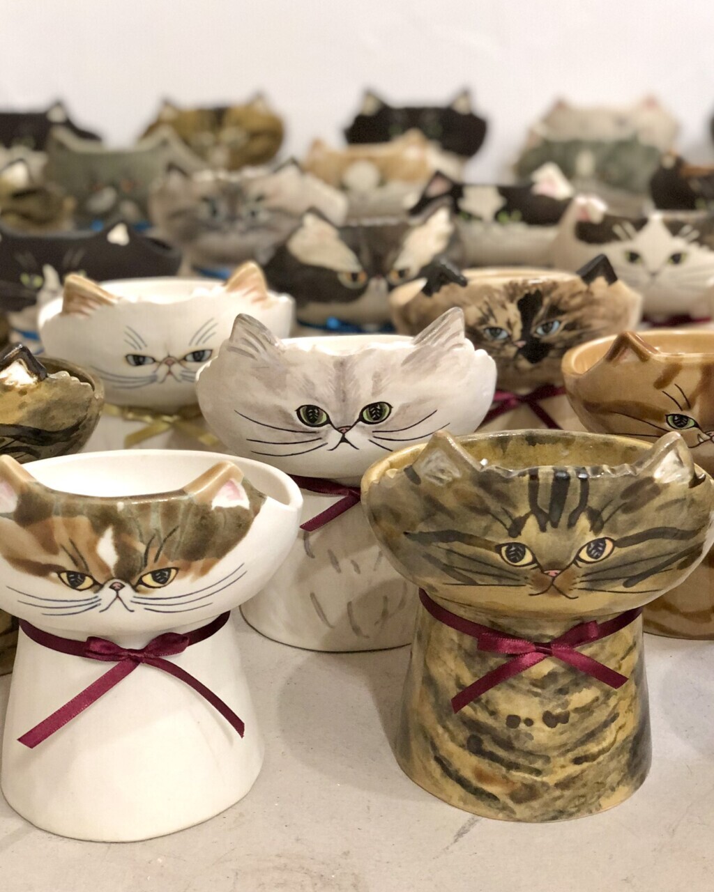 愛猫へのプレゼントにもぴったり！陶芸作家が生み出す、猫焼き物 