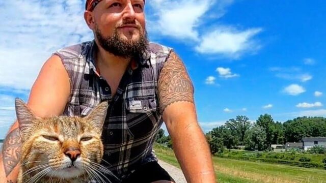 自転車で世界一周中に出会った”野良猫”…2年間の絆と帰宅までの記録